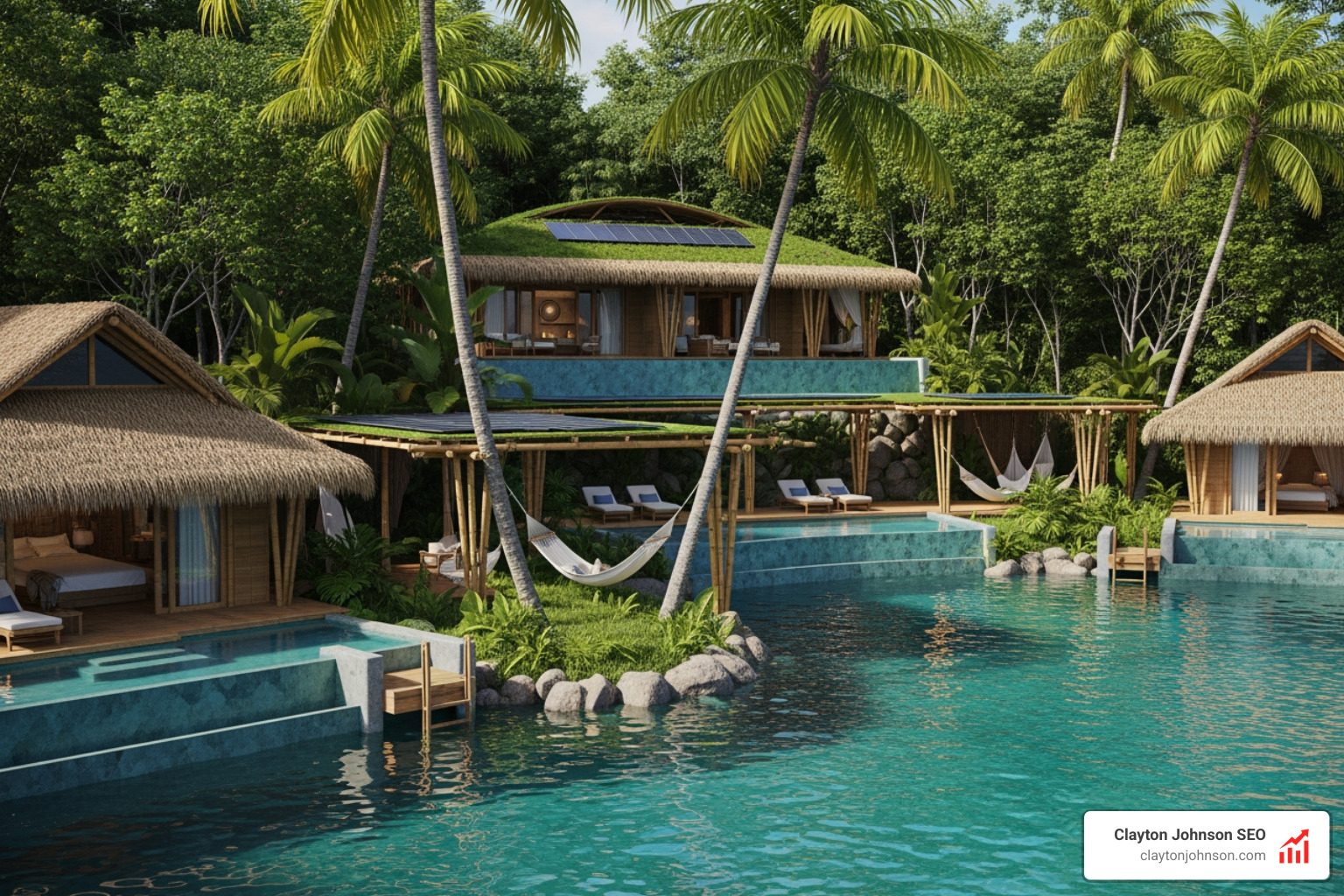 sustainable luxury resort integrated into a tropical jungle - best luxury hotels in the world
