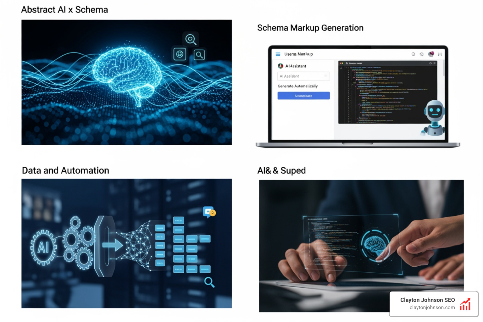 SEO dashboard showing entity resolution and validation status - ai schema markup generator