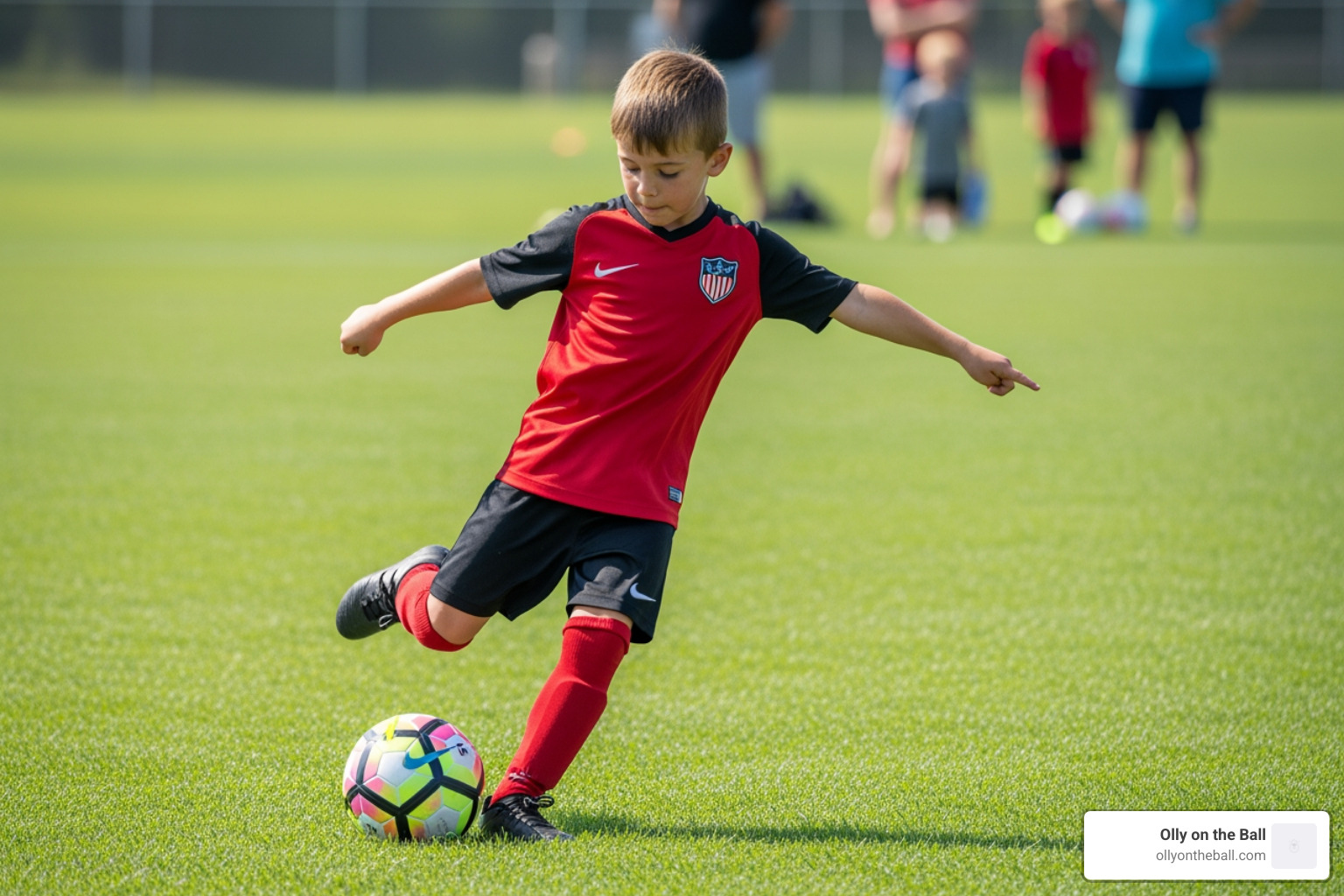 proper inside-foot passing technique for youth players - passing drills u7