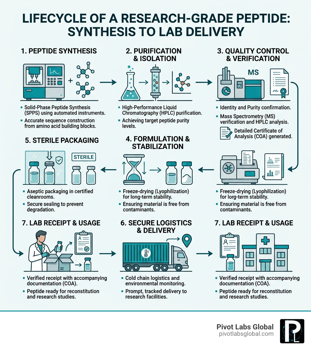 How to Source Safe Research Peptides for Your Lab - Pivot labs