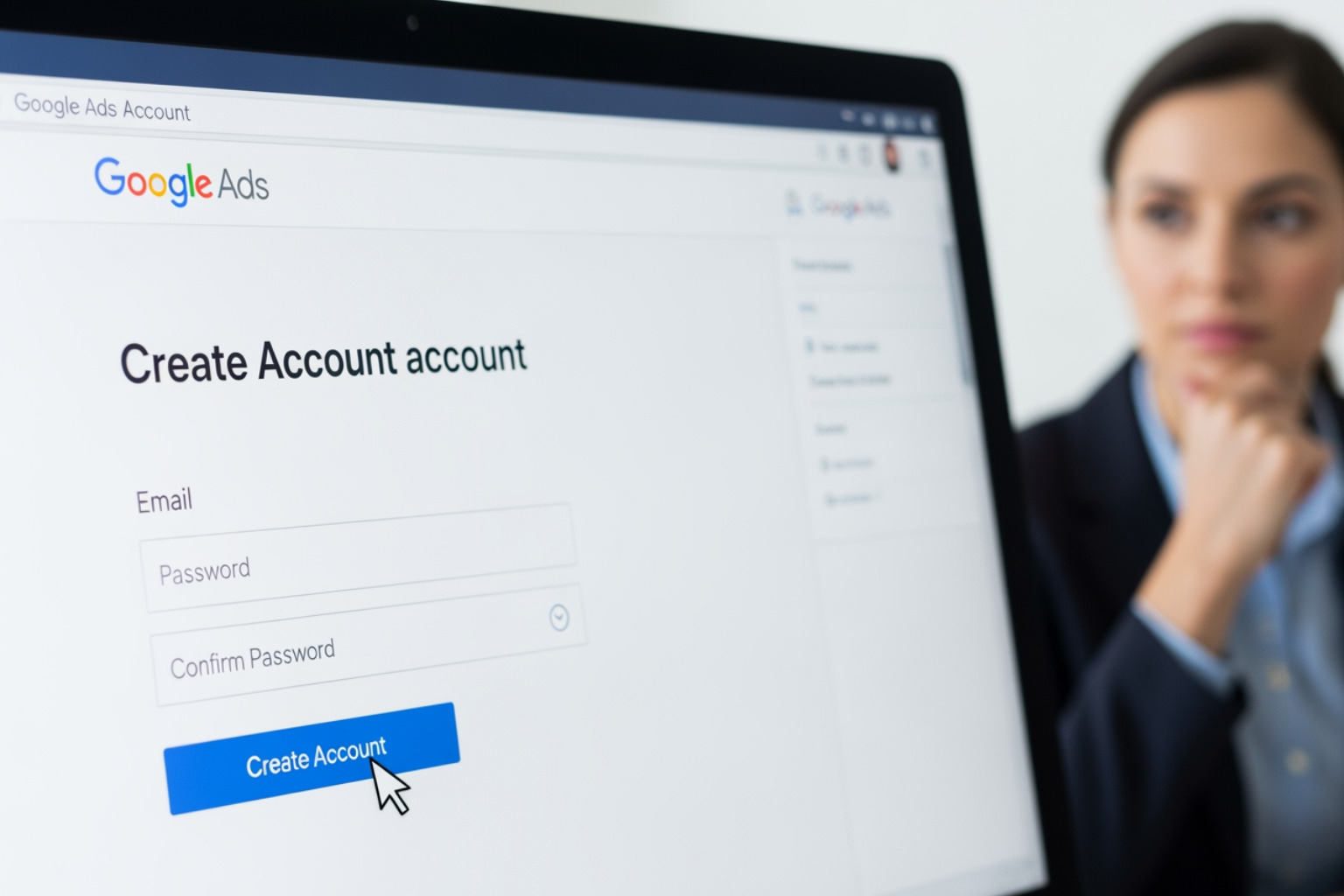 Google Ads linked accounts dashboard showing integrations with other services - create a google ads account