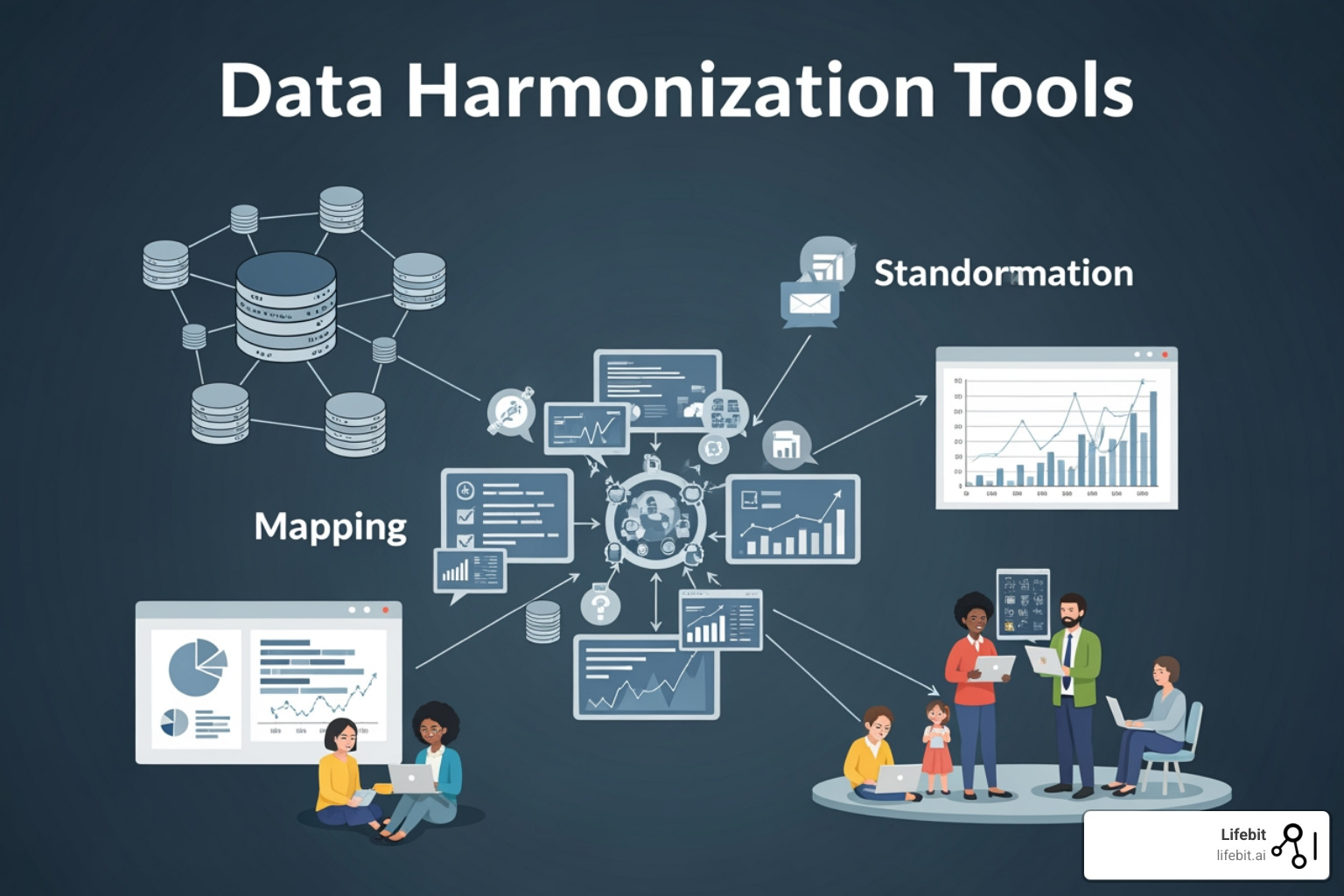 OpenRefine interface showing data faceting and cleaning operations - Data harmonization tools OpenRefine interface showing data faceting and cleaning operations - Data harmonization tools
