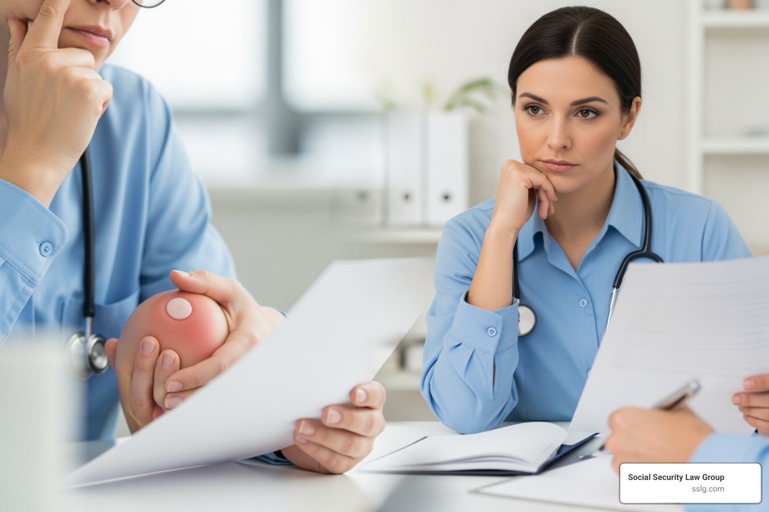 Official Social Security Ruling 12-2p document on a desk with a pair of glasses - Is Fibromyalgia a Disability? How to