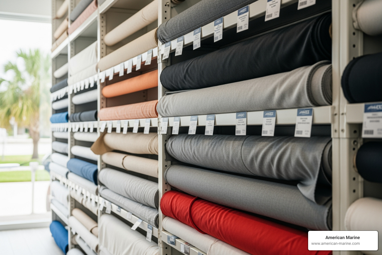 high-performance marine fabric rolls in various colors - boat canvas fabric