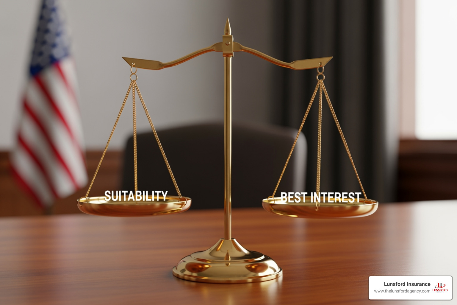 A scale balancing Suitability and Best Interest - ohio annuity best interest training