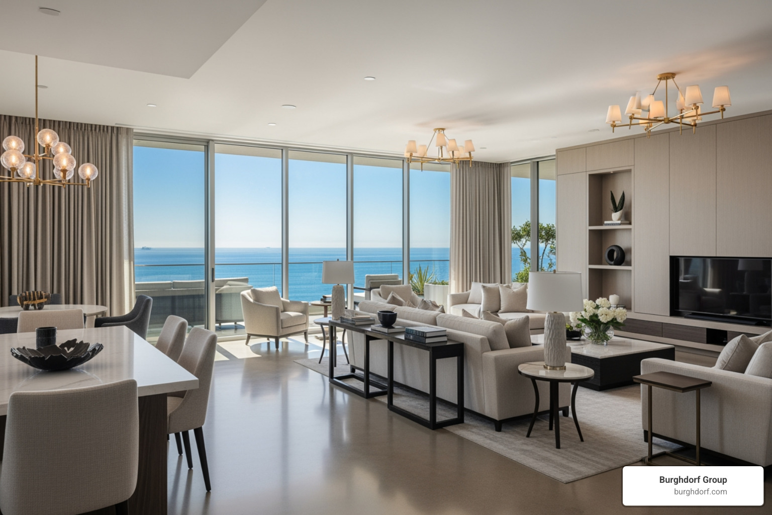 Modern Santa Monica condo interior - santa monica real estate market Modern Santa Monica condo interior - santa monica real estate market