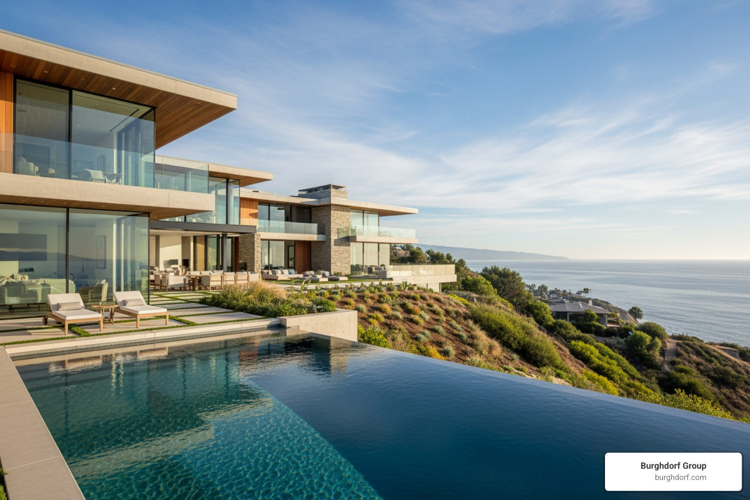 Modern Malibu hillside home with ocean views - average price of a house in malibu Modern Malibu hillside home with ocean views - average price of a house in malibu