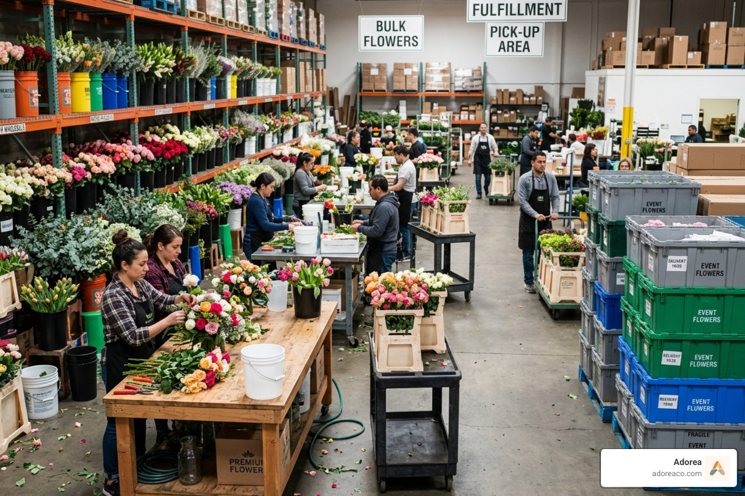 florist suppliers event planners wholesale floral warehouse bulk flowers event design - florist suppliers event planners