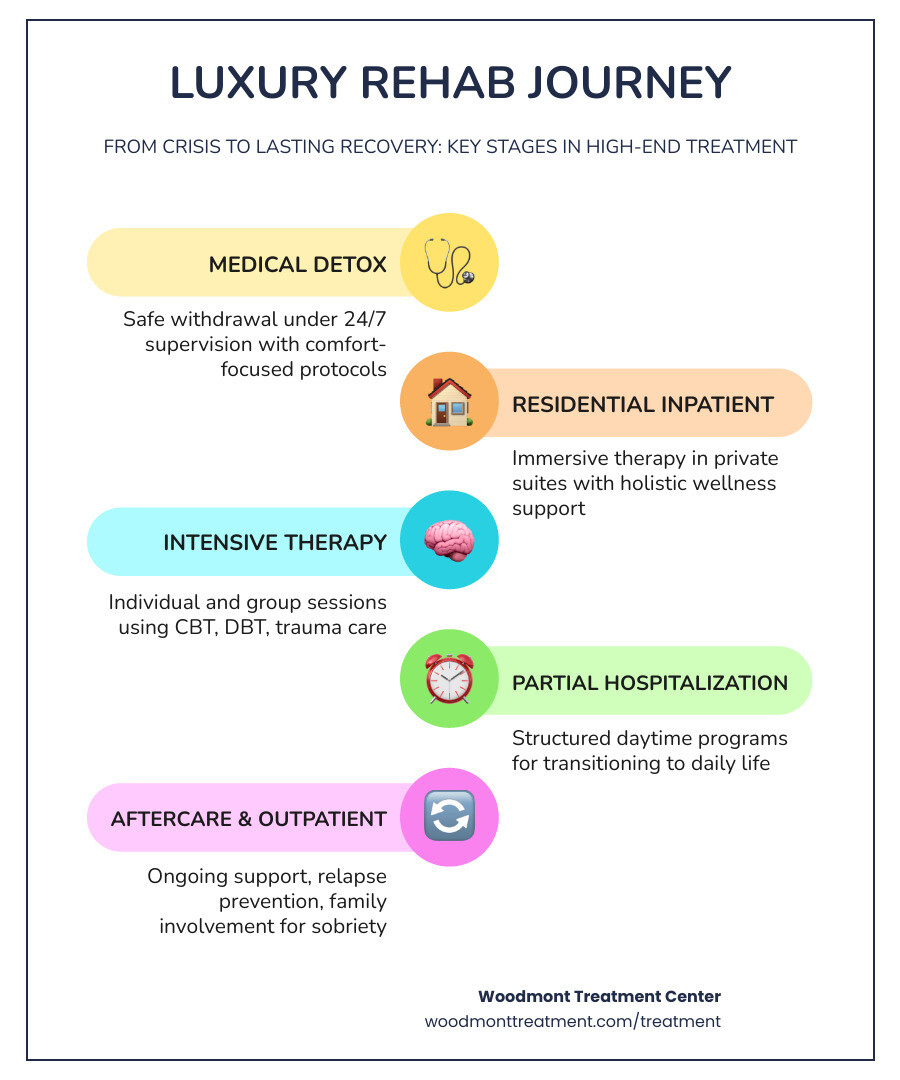 Luxury rehab journey infographic: detox to residential to outpatient to aftercare in NJ - luxury rehab facility nj Luxury rehab journey infographic: detox to residential to outpatient to aftercare in NJ - luxury rehab facility nj