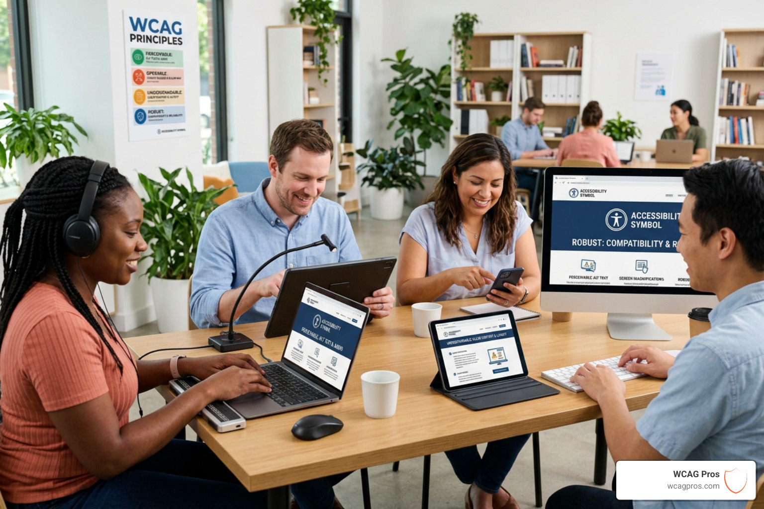 The four principles of accessibility: Perceivable, Operable, Understandable, and Robust - wcag guidelines The four principles of accessibility: Perceivable, Operable, Understandable, and Robust - wcag guidelines