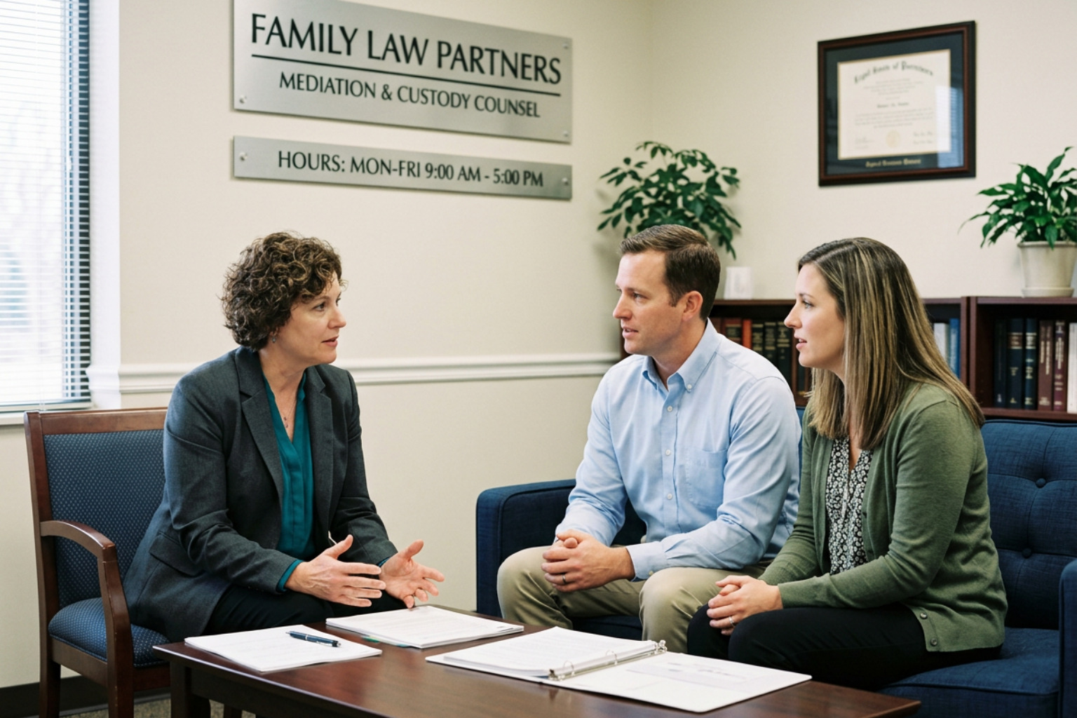 gavel and family law documents on a desk - custody case lawyers gavel and family law documents on a desk - custody case lawyers