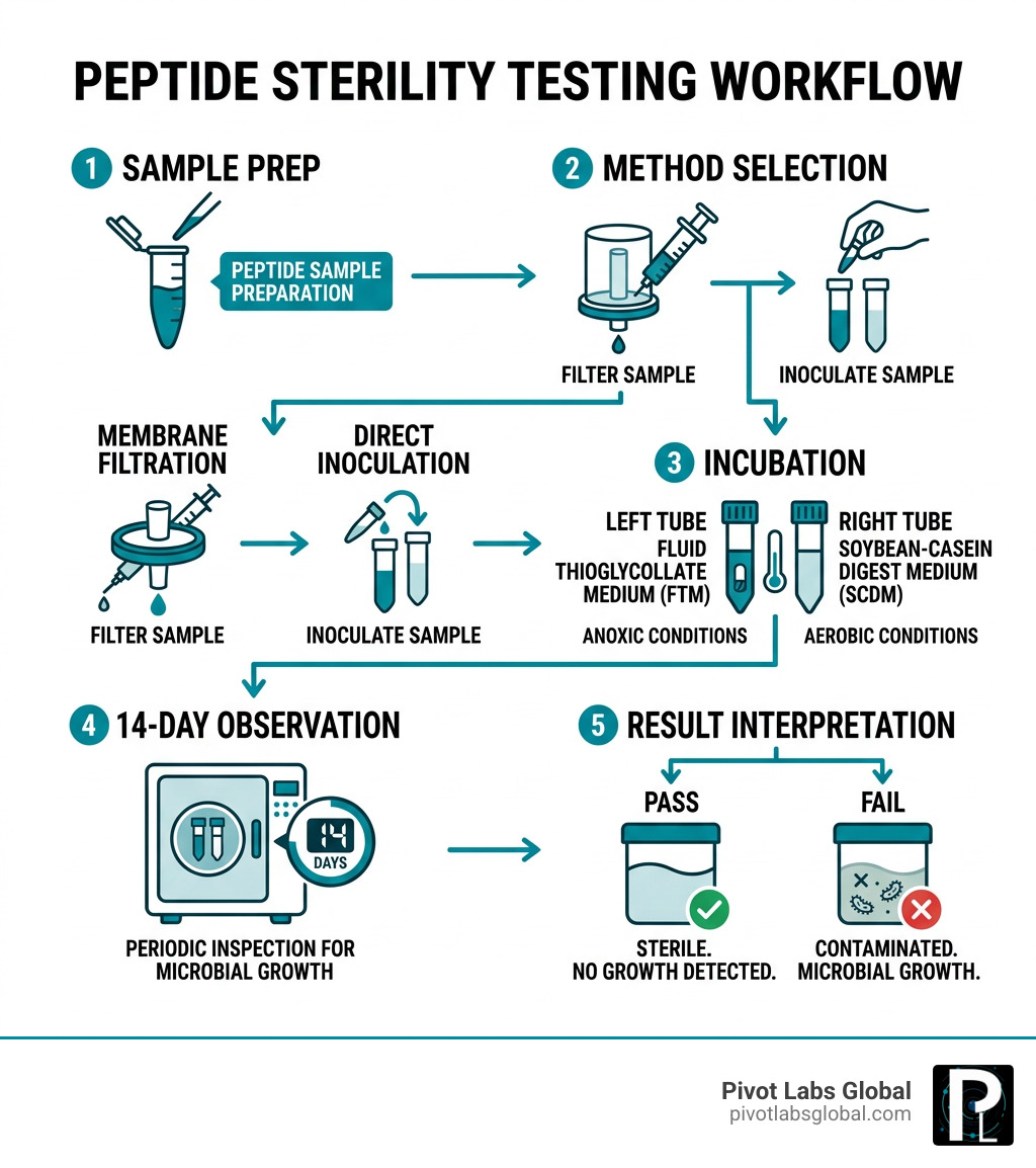 Direct Inoculation Steps Don’t Let Bacteria Party in Your Peptides: A Sterility Guide - Pivot labs