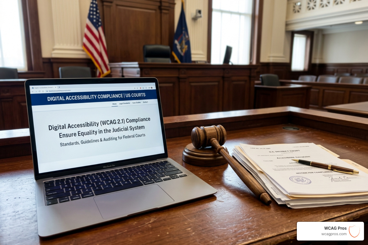 legal documents and gavel representing digital accessibility law - ada website remediation legal documents and gavel representing digital accessibility law - ada website remediation