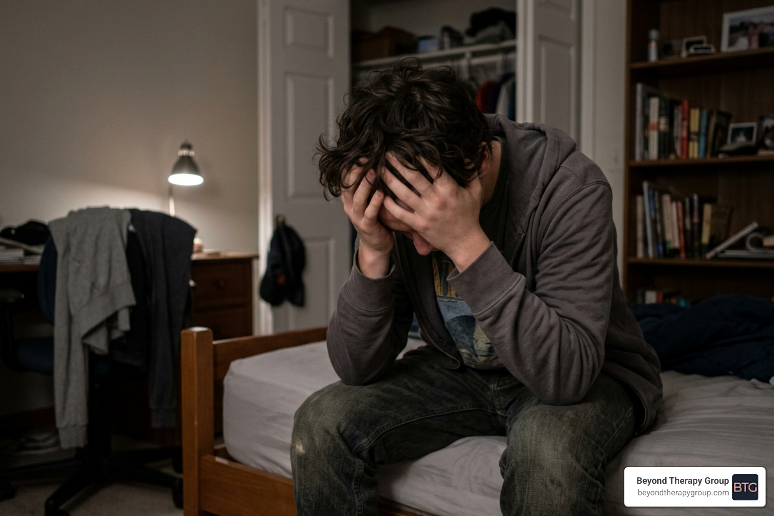 Teenager showing behavioral changes and withdrawal - teen substance abuse counseling Teenager showing behavioral changes and withdrawal - teen substance abuse counseling