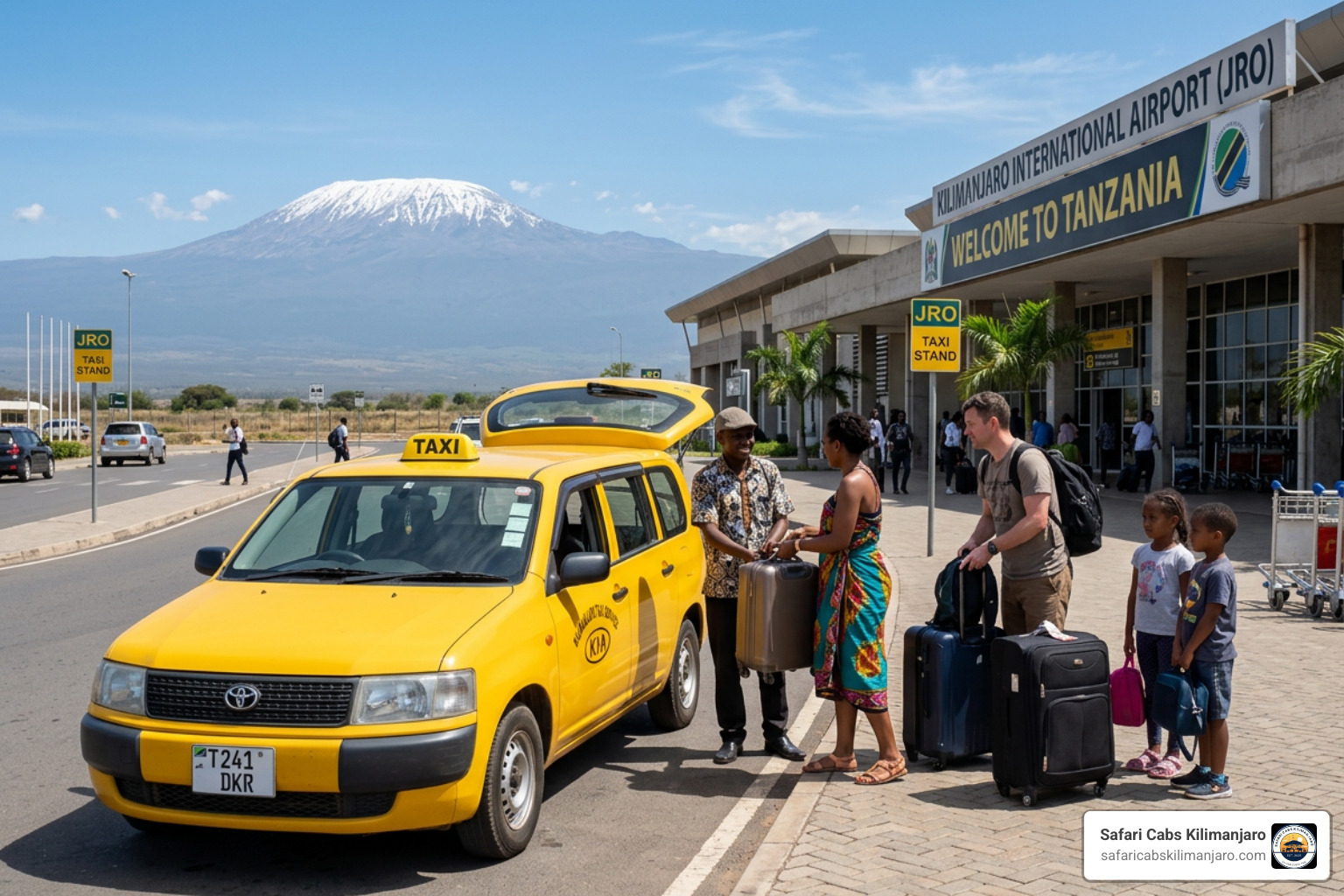 taxi cost kilimanjaro airport to arusha