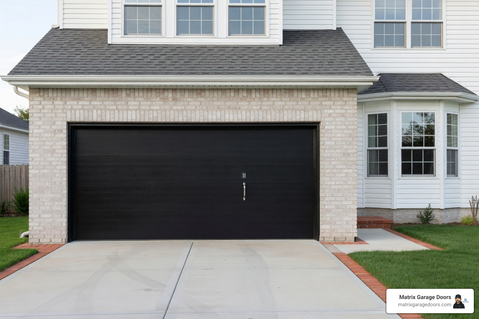 friendly uniformed technician - garage door repair experts