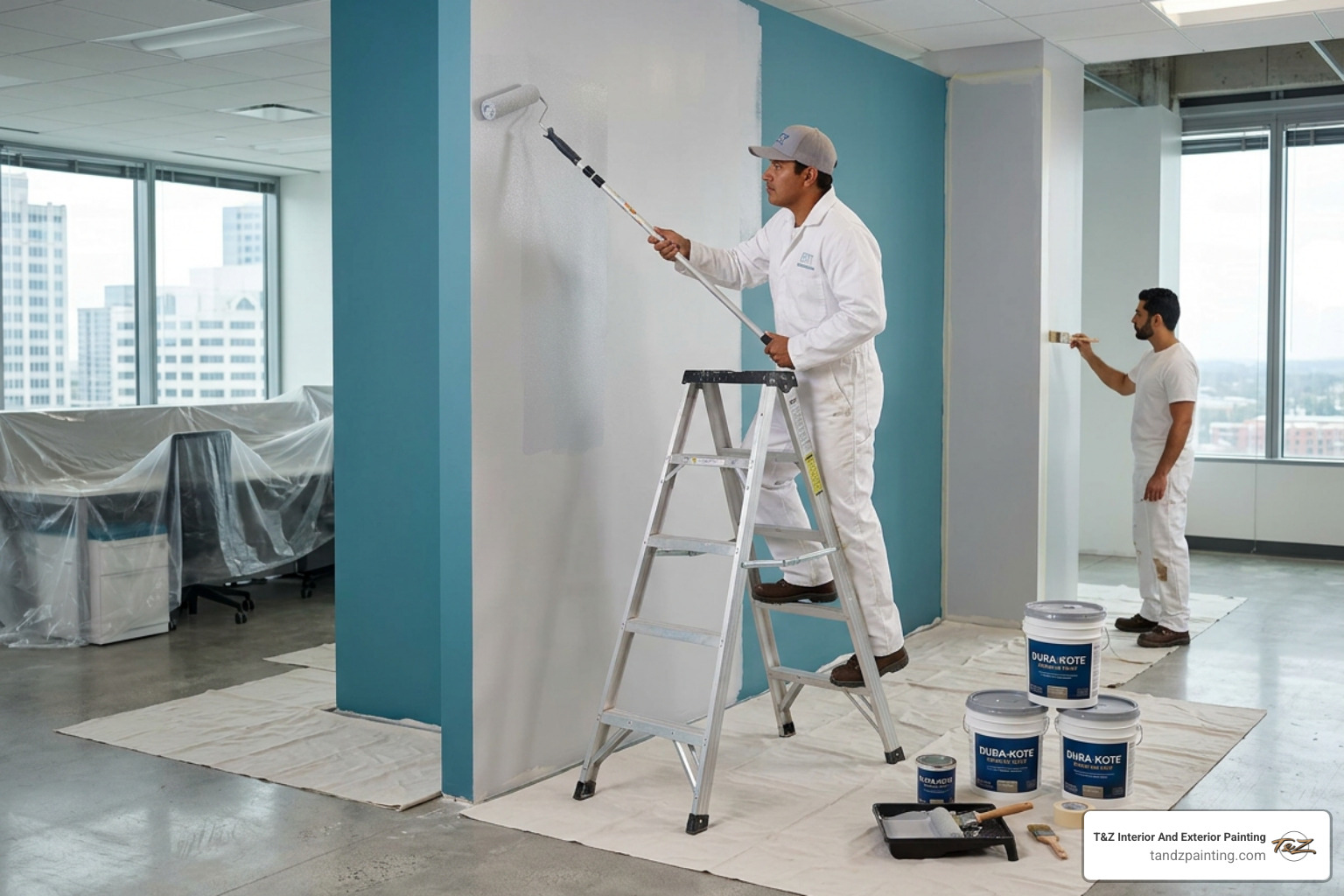 Durable paint finishes for commercial use - Commercial interior painting