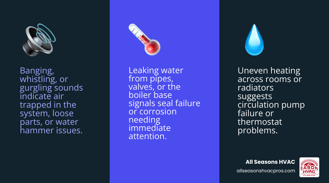 Common boiler repair warning signs and when to call a professional in Ankeny IA - boiler repair in ankeny ia infographic Common boiler repair warning signs and when to call a professional in Ankeny IA - boiler repair in ankeny ia infographic
