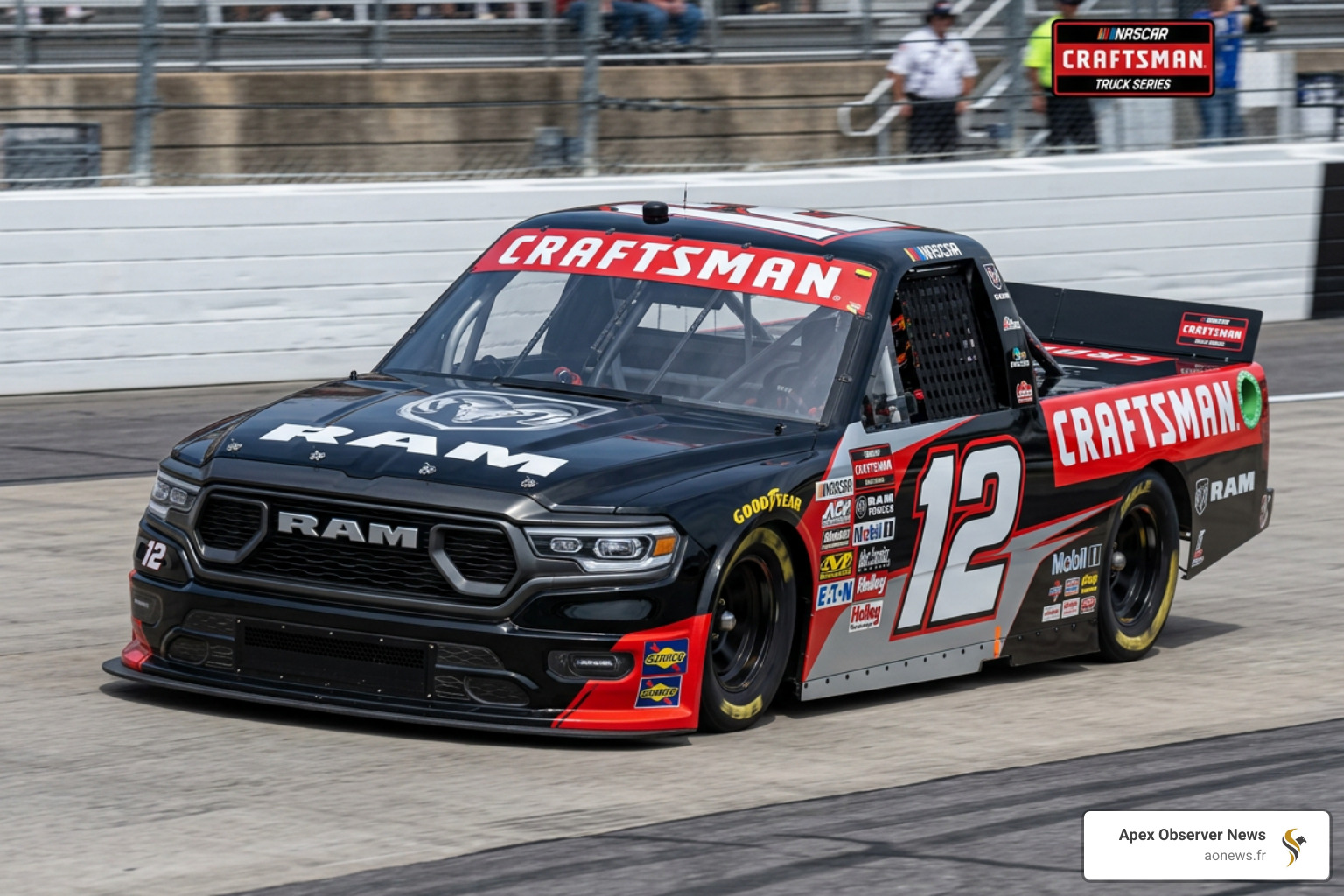 The new Ram 1500 NASCAR truck - 2026 nascar camping world truck series