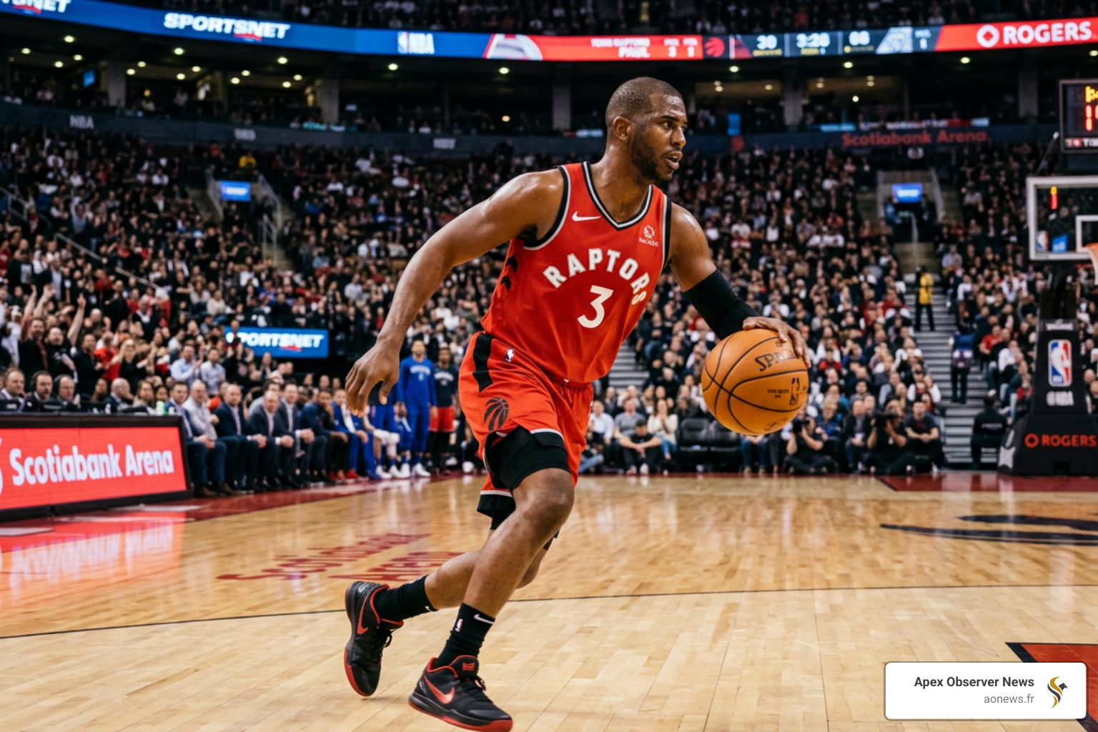 Chris Paul in a Raptors jersey - nba news trade