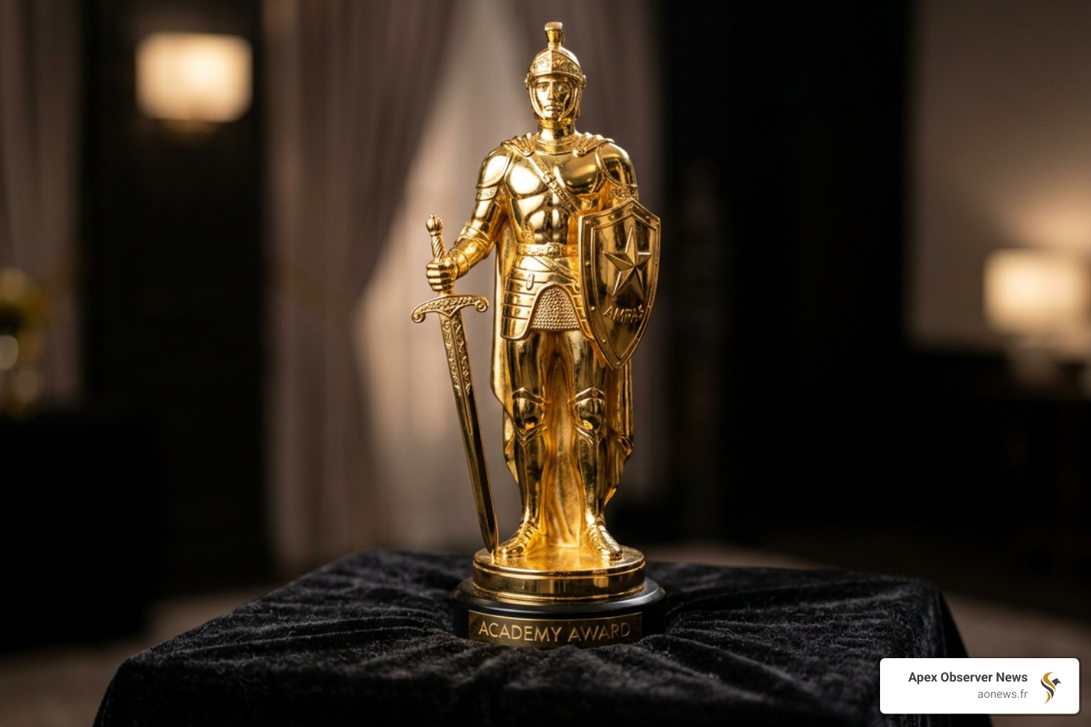The iconic Oscar statuette - entertainment news hollywood today