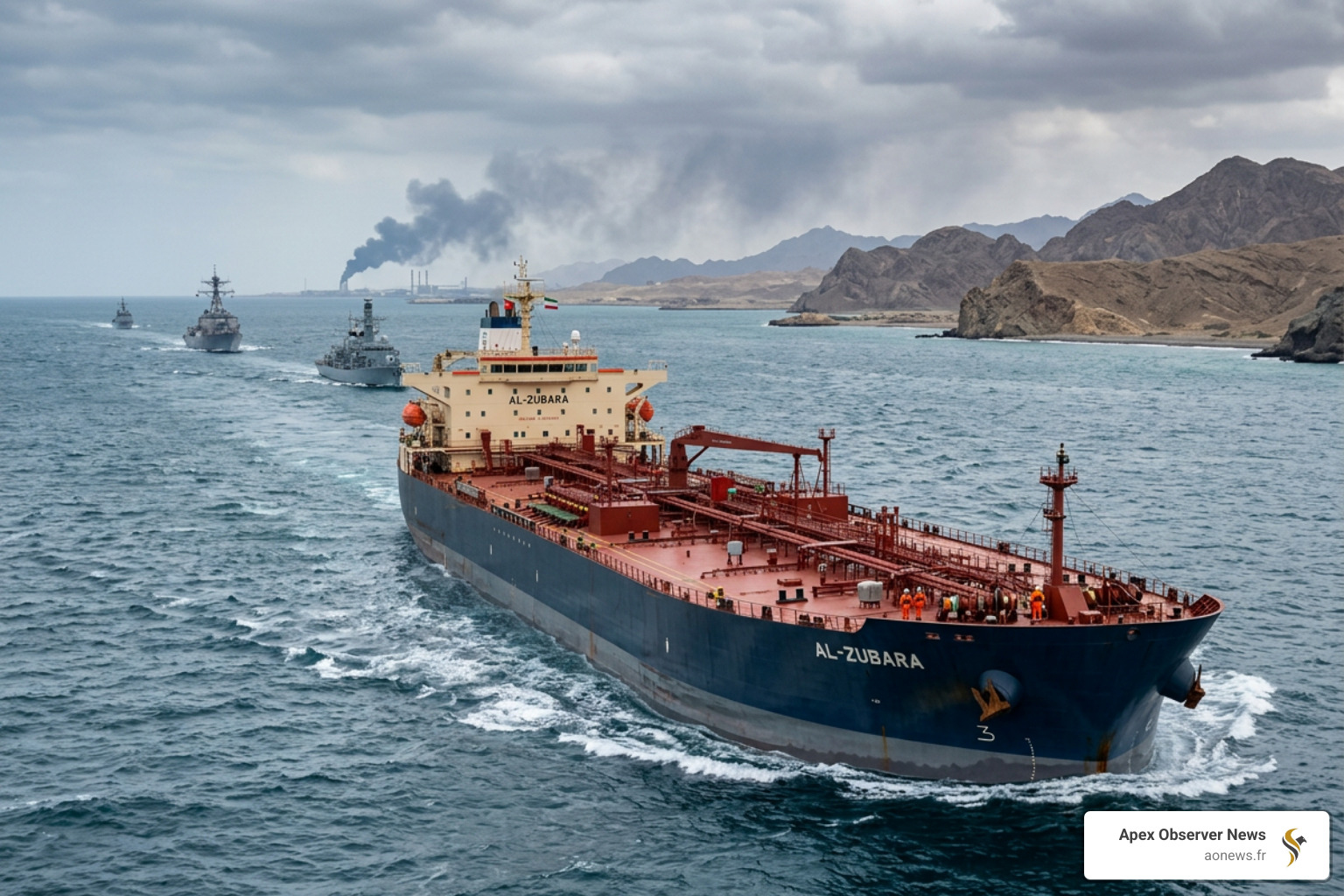 Oil tanker navigating the Middle East waters amid rising tensions - top business news today usa live