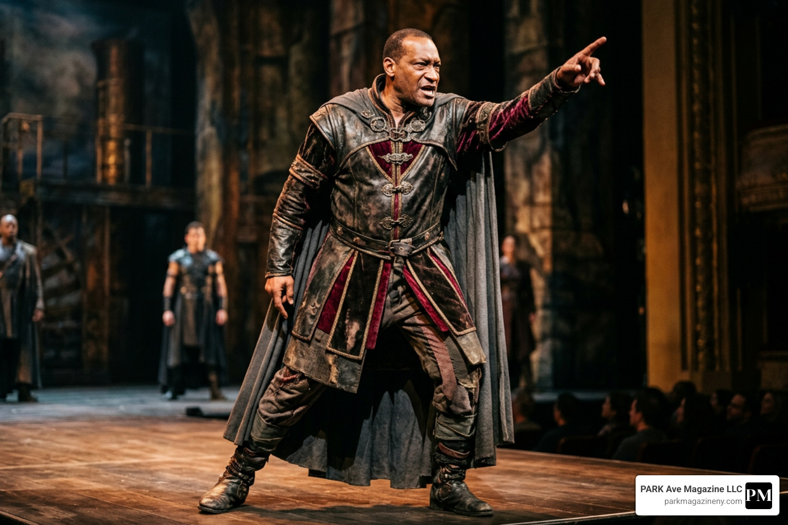 Tony Todd performing on a theater stage - tony todd