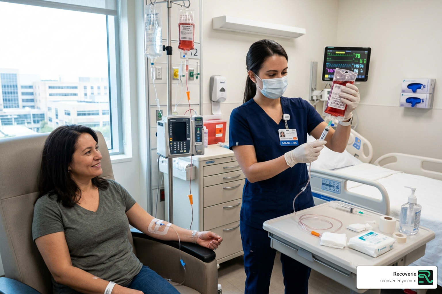 Clinical setting for IV vitamin therapy - b12 iv dose