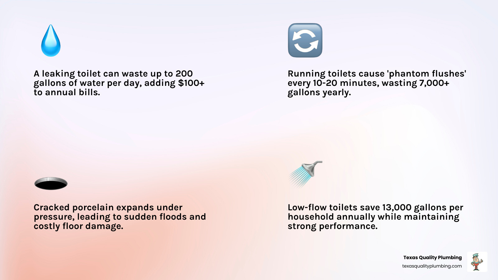 Infographic showing toilet efficiency types water savings and key installation steps for The Woodlands TX homeowners - best Infographic showing toilet efficiency types water savings and key installation steps for The Woodlands TX homeowners - best