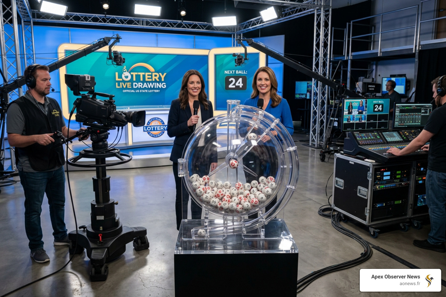 Official lottery drawing studio setup - dc lottery post Official lottery drawing studio setup - dc lottery post