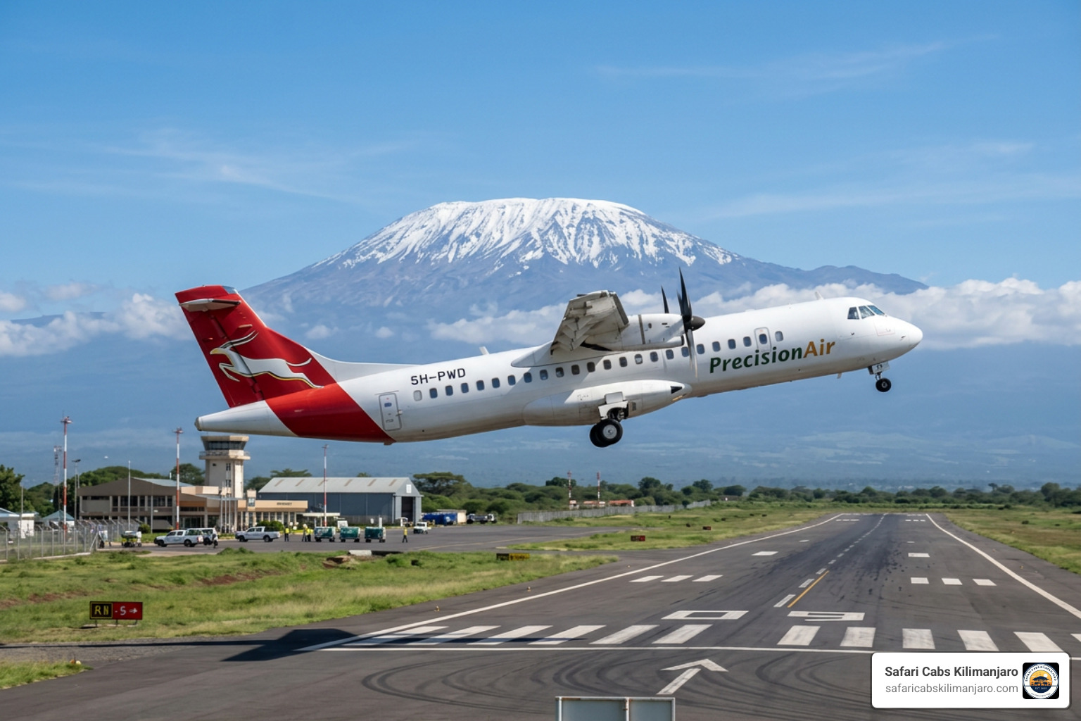Direct JRO to Arusha flight at Kilimanjaro International Airport - Direct JRO to Arusha
