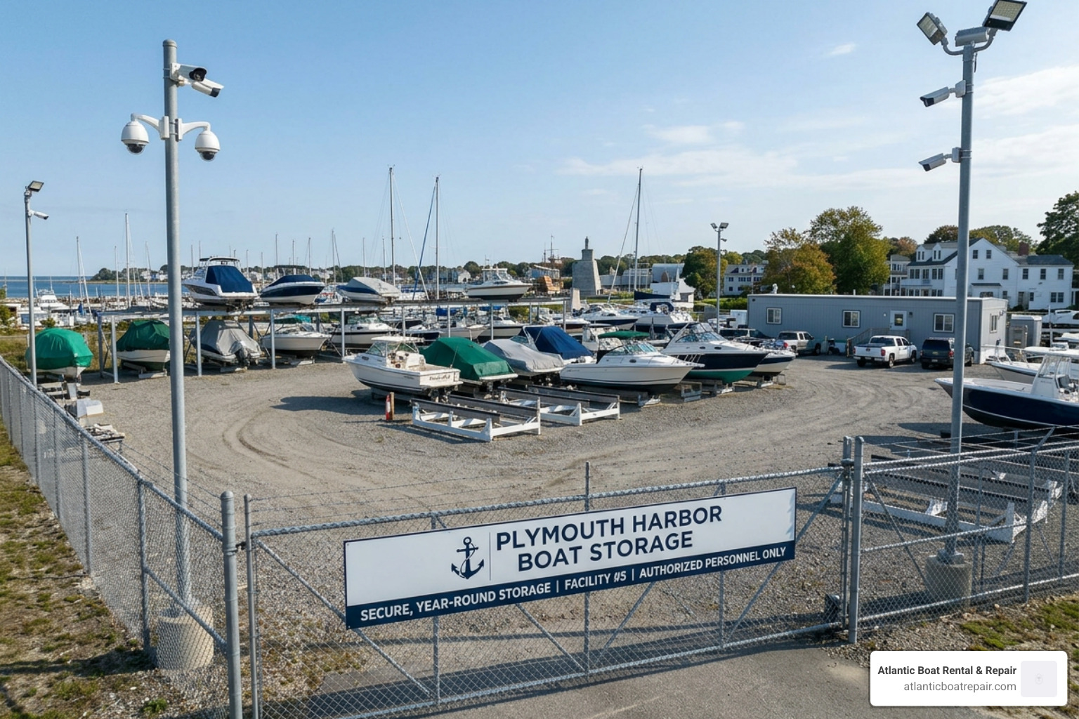 Plymouth secure boat storage