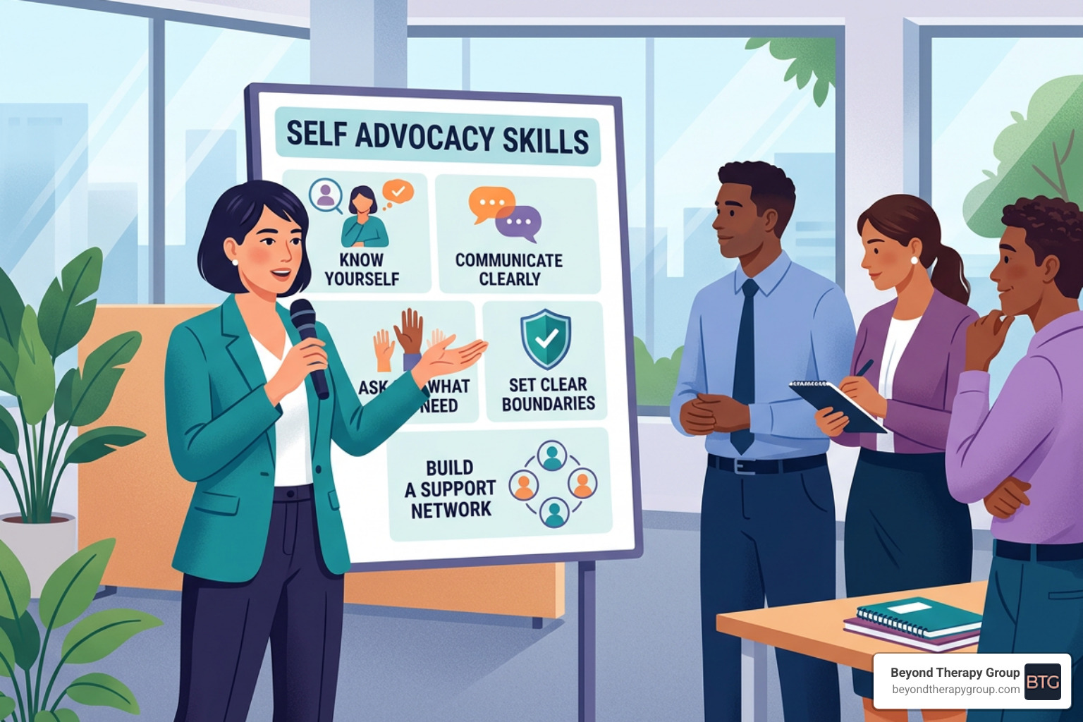 Decision-making flowchart showing the path from identifying a need to taking action - Self Advocacy Decision-making flowchart showing the path from identifying a need to taking action - Self Advocacy