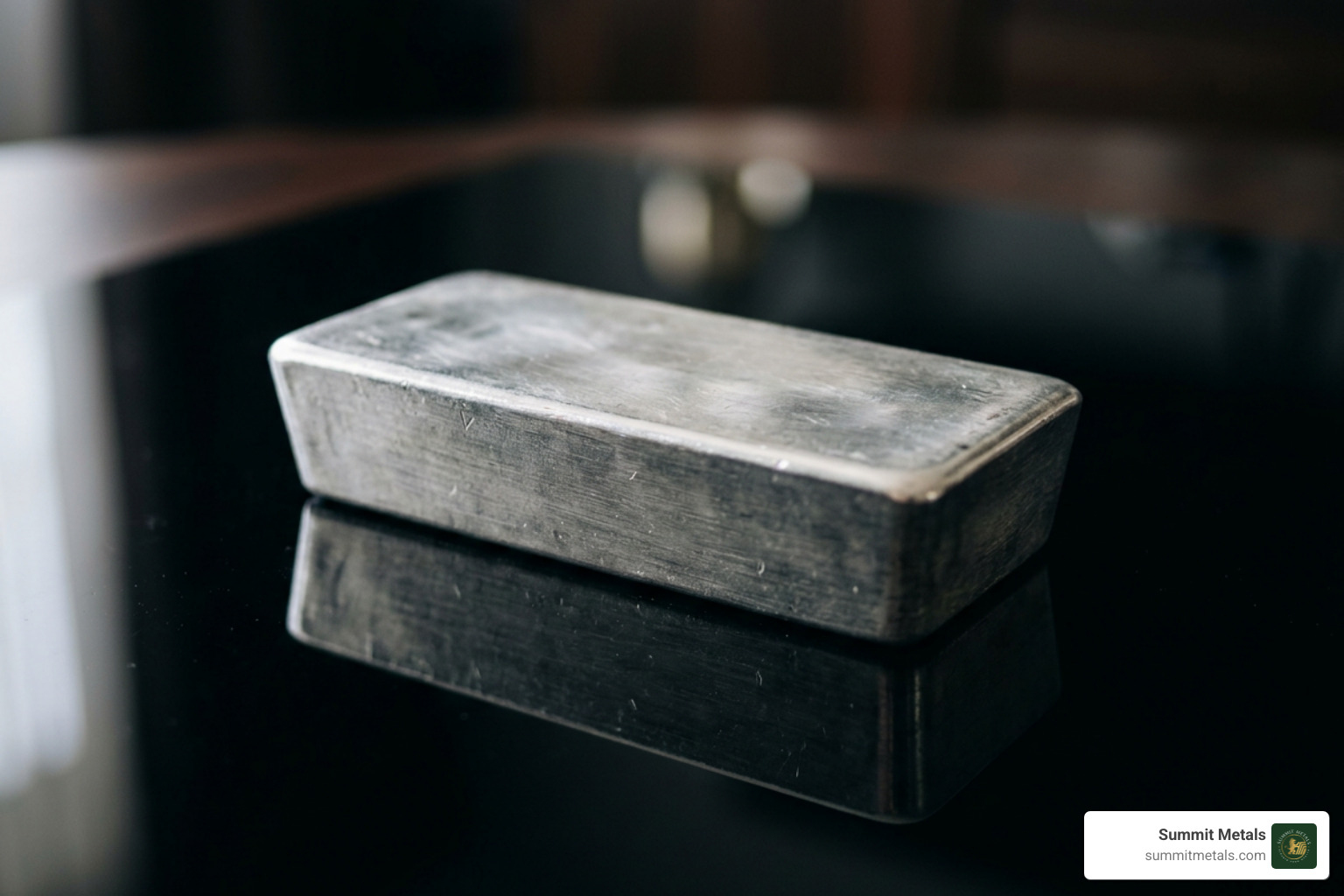 kg silver rate 1kg bullion bar on dark reflective surface - kg silver rate
