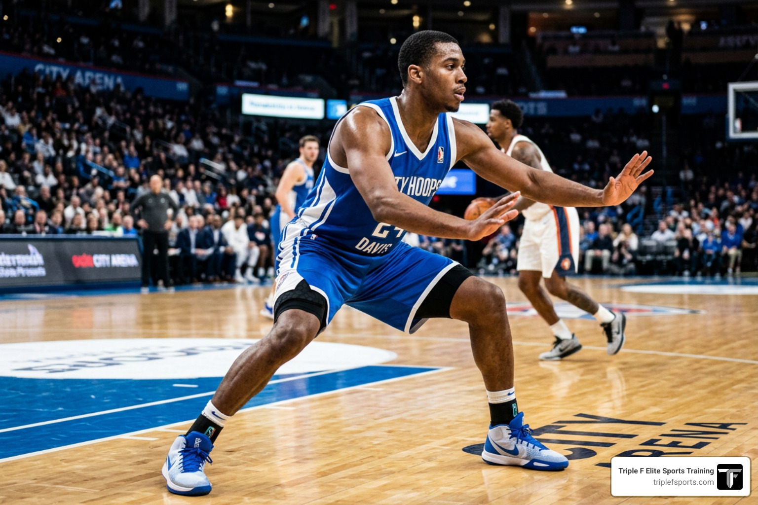 proper defensive sliding technique: low hips, wide base, active hands - agility training for basketball proper defensive sliding technique: low hips, wide base, active hands - agility training for basketball