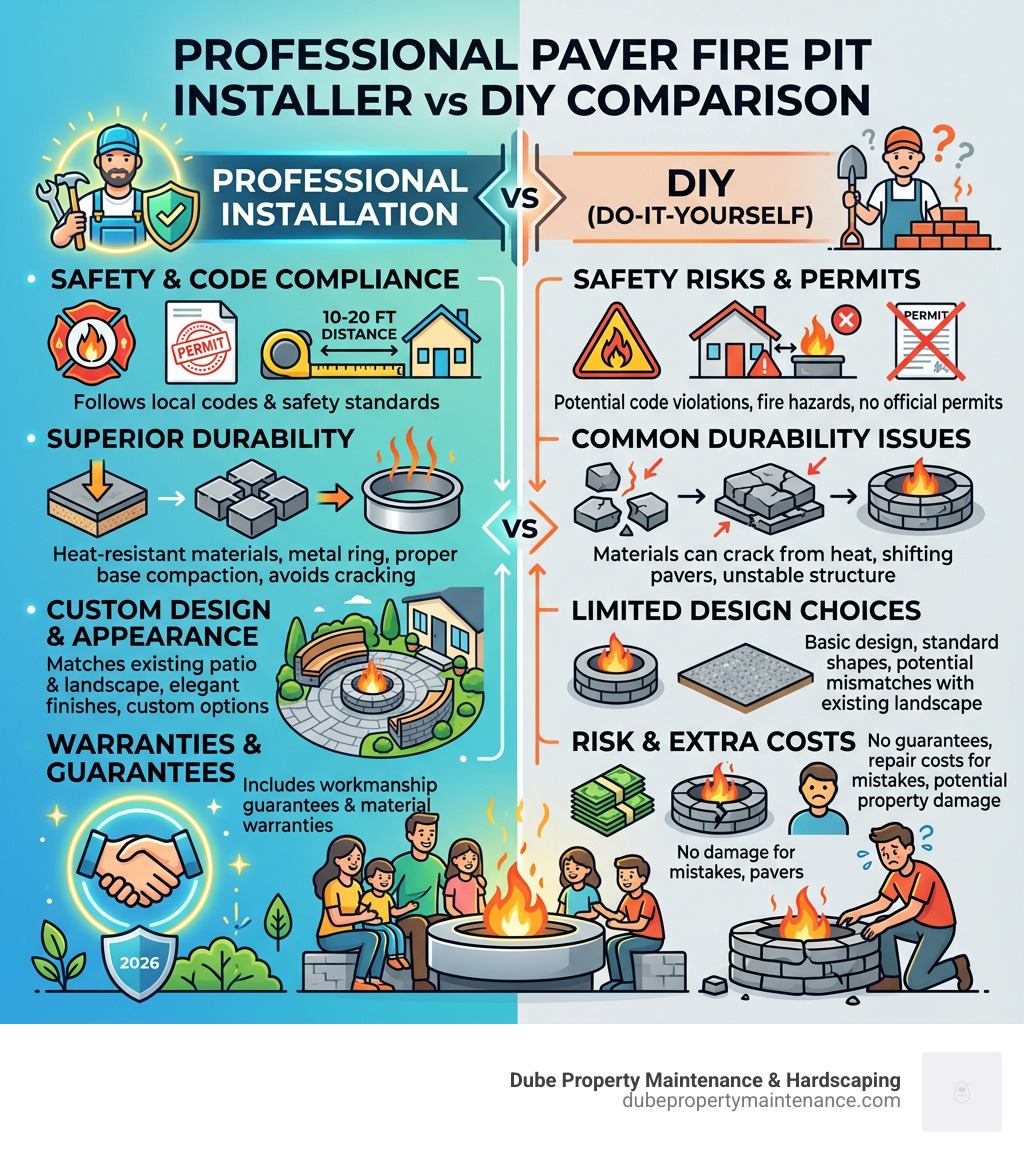 Top Paver Fire Pit Installer: Ultimate Guide