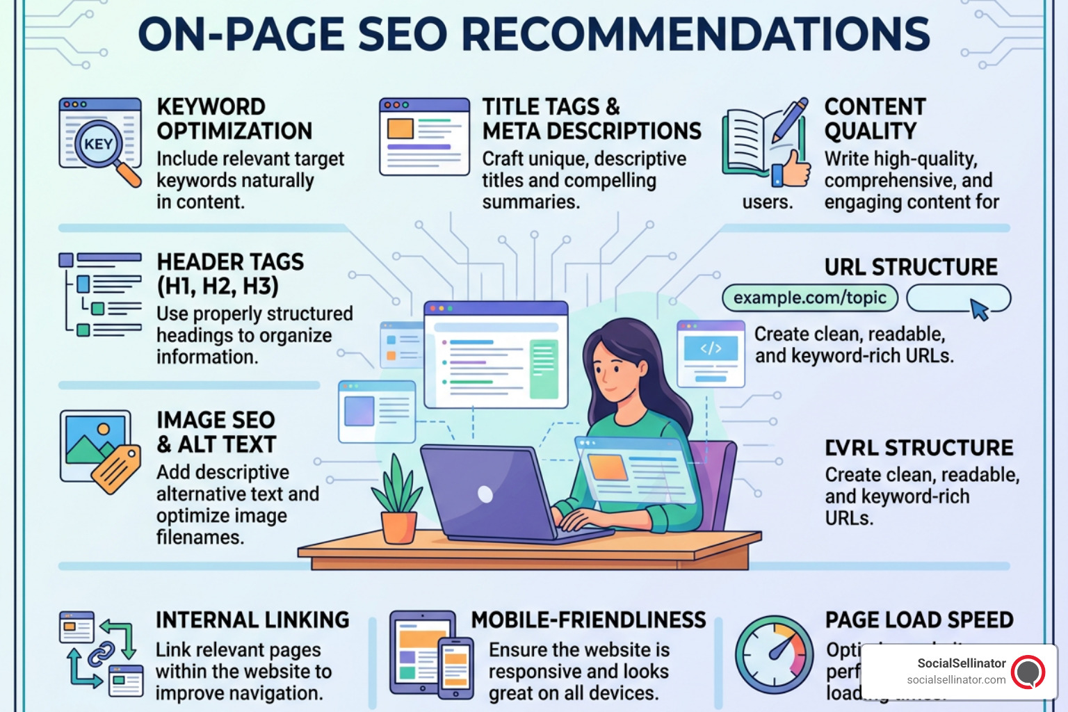 High-quality blog post following on page seo recommendations for readability and keyword placement - on page seo