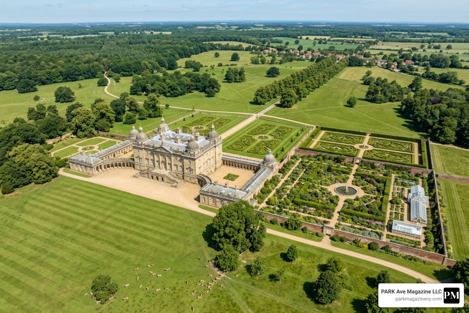 The magnificent Houghton Hall estate in Norfolk - rose hanbury