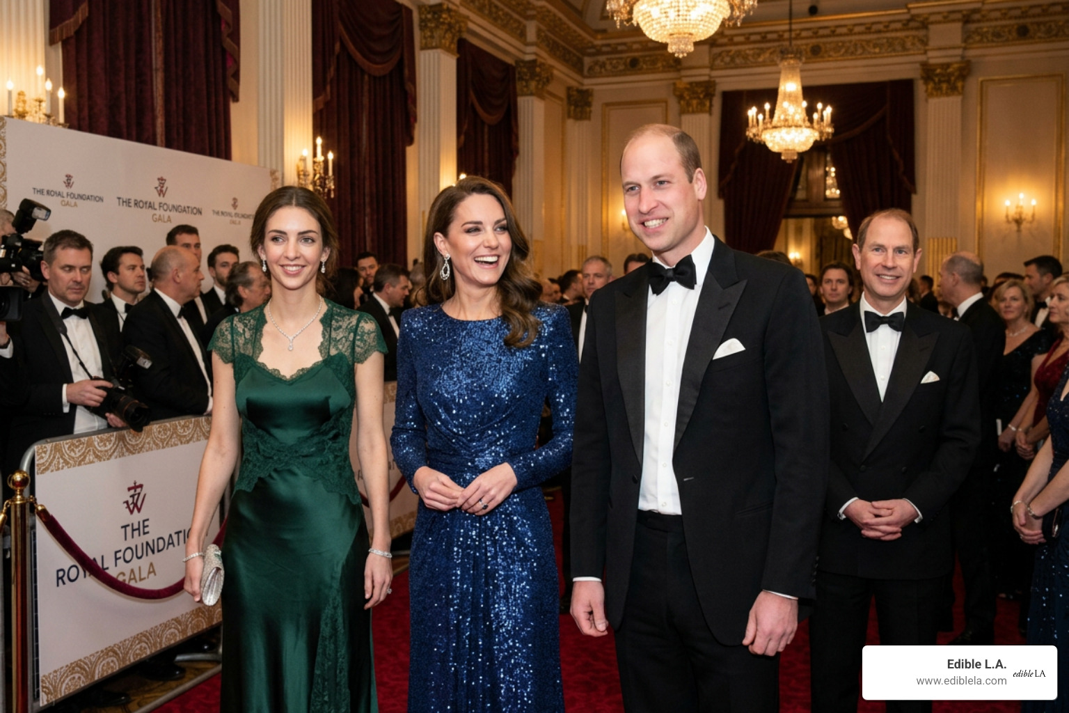 Rose Hanbury and the Royal Family at a gala event - rose hanbury Rose Hanbury and the Royal Family at a gala event - rose hanbury