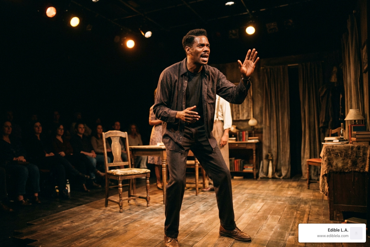 Colman Domingo during his early theater days in the 1990s - colman domingo Colman Domingo during his early theater days in the 1990s - colman domingo