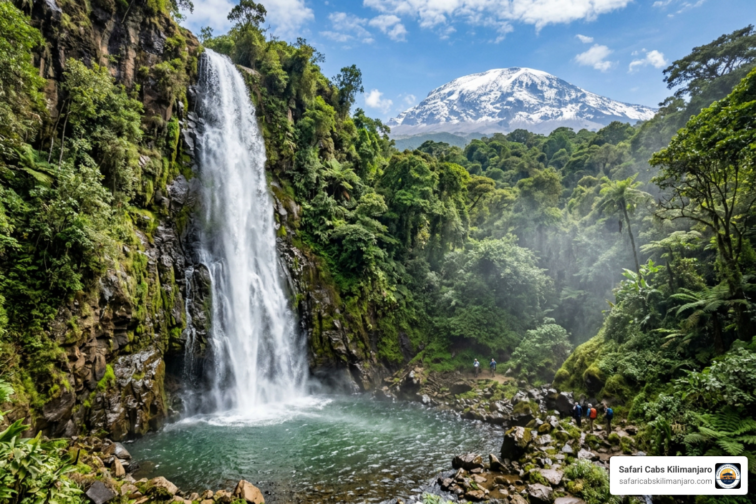 Materuni waterfalls Tanzania Kilimanjaro - materuni waterfalls