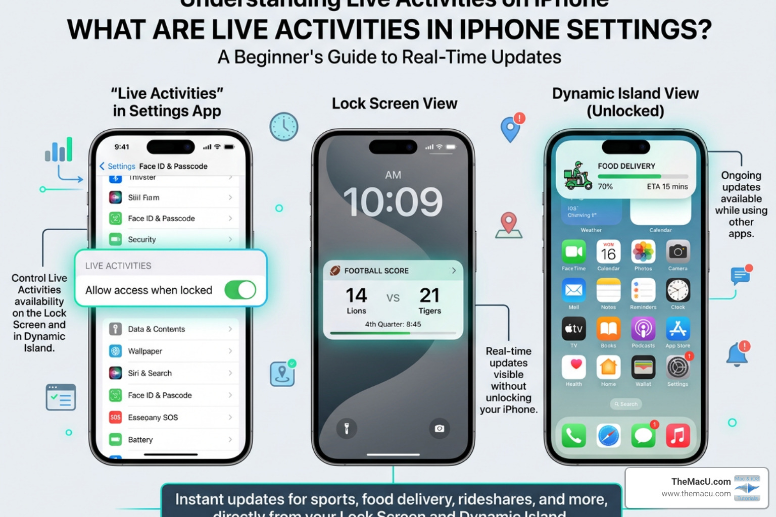 The Live Activities toggle in System Settings - what is live activities in iphone settings The Live Activities toggle in System Settings - what is live activities in iphone settings