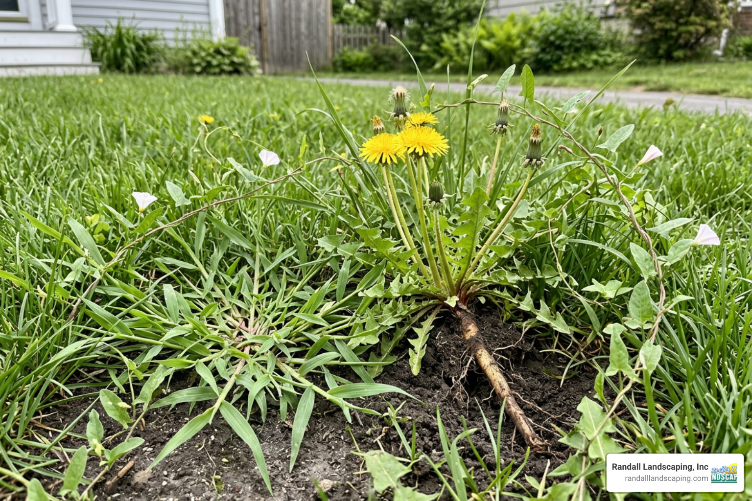 common broadleaf weeds in Massachusetts lawns - Weed control Georgetown