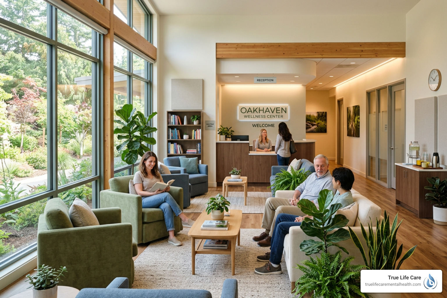 Modern and welcoming mental health facility interior - Schizophrenia Treatment in New Jersey