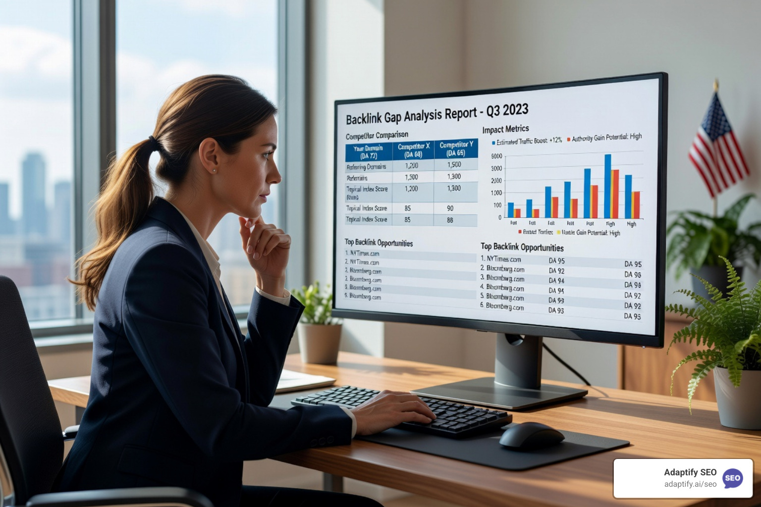 competitor backlink gap analysis report - backlink impact analysis