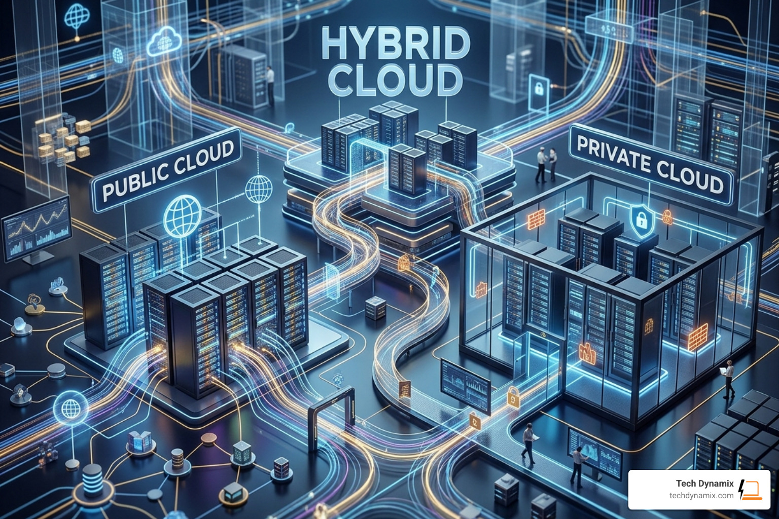 Comparing public, private, and hybrid cloud models - managed cloud it services