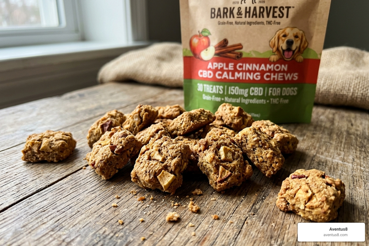 crunchy apple cinnamon CBD treats - apple cinnamon cbd pet treats crunchy apple cinnamon CBD treats - apple cinnamon cbd pet treats
