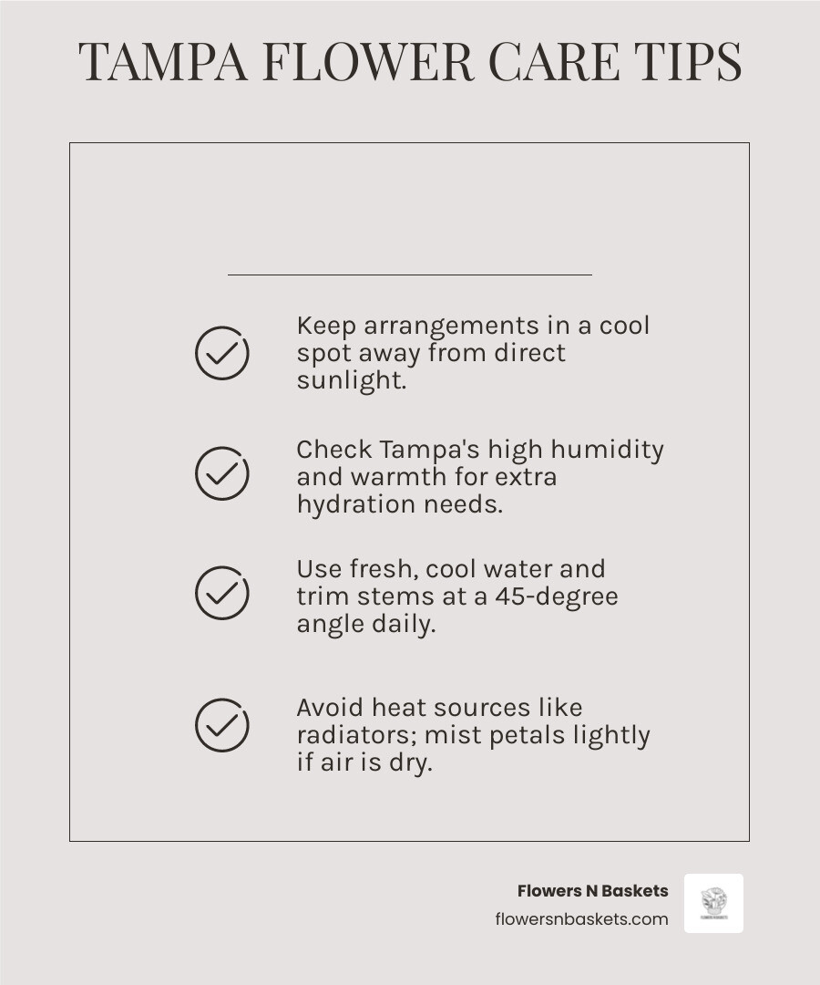 Tips for extending the life of your Tampa flower arrangements including hydration and temperature control - flower Tips for extending the life of your Tampa flower arrangements including hydration and temperature control - flower