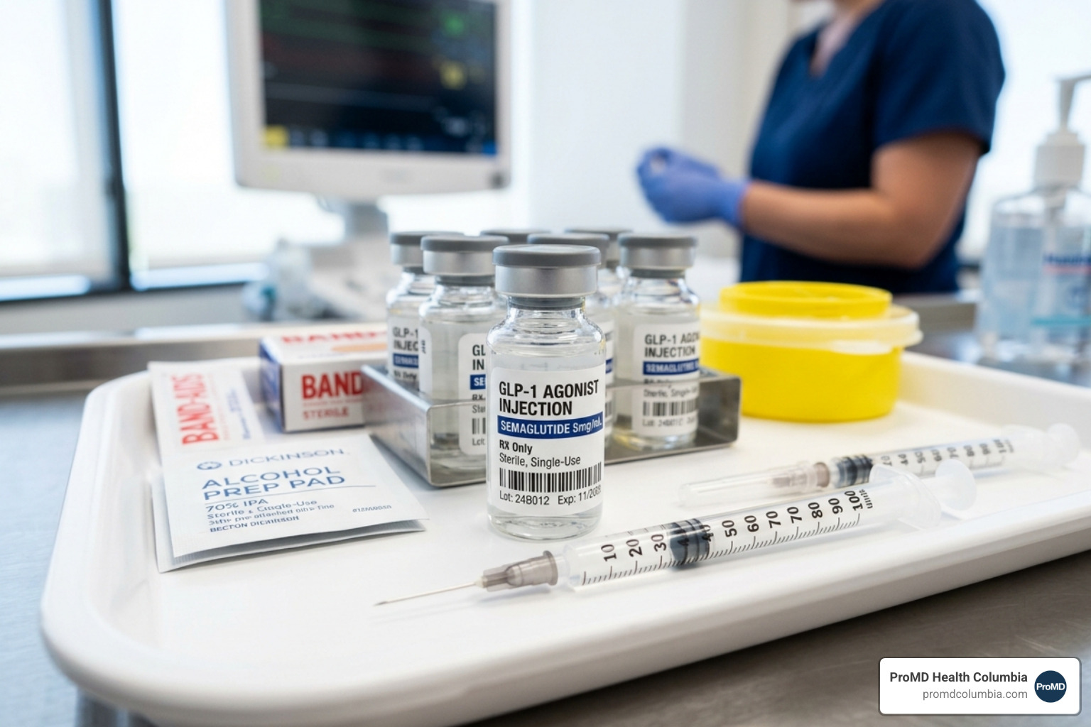 medical-grade vials and syringes for weight loss treatment - affordable weight loss injections without insurance