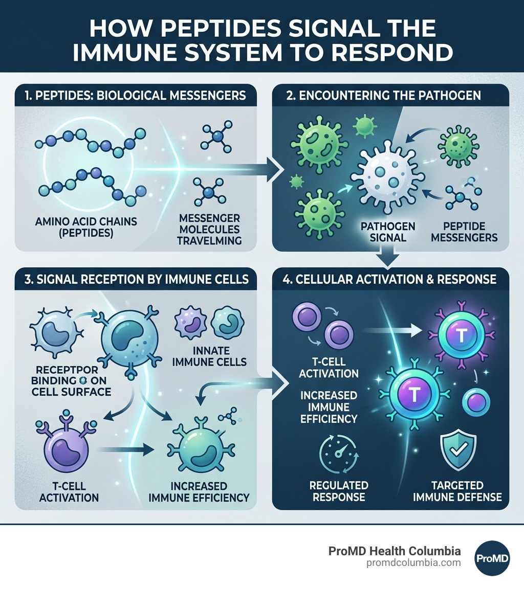 How peptides signal the immune system to respond to pathogens — from amino acid chains to T-cell activation - peptide How peptides signal the immune system to respond to pathogens — from amino acid chains to T-cell activation - peptide